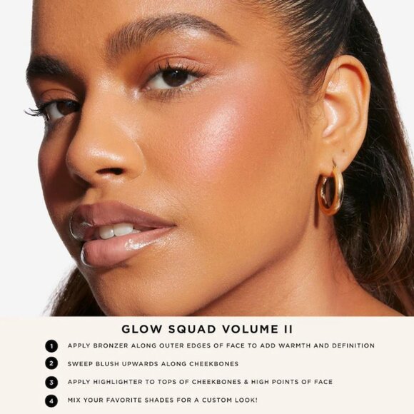 BNIB ✅Tarte #VOLUME 2 Glow Squad Amazonian Clay Face Palette ~ Limited Ed ✨ NIB - Picture 4 of 8